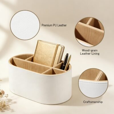 Two-Tier Desktop Storage Shelf Organizer