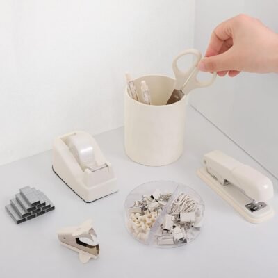 All-in-One Office Desk Organizer and Supply Set