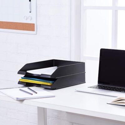 Multi-Tier Letter Tray and Document Organizer