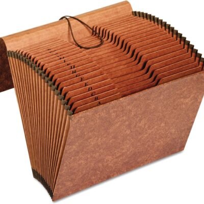 Accordion Expanding File Organizer with Labeled Sections